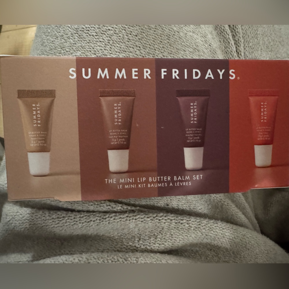 Mini summer fridays lip balm set